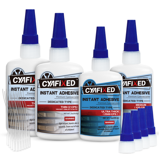 Discover the ultimate adhesive for woodworking projects with CYAFIXED Super Glue
