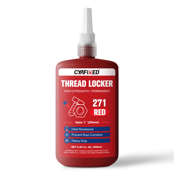 CYAFIXED Threadlocker 271 RED 250 ml - High Strength