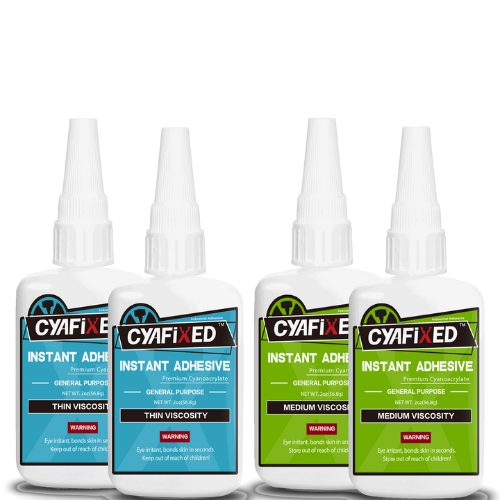 CYAFIXED Super Glue - Thin & Medium Viscosity