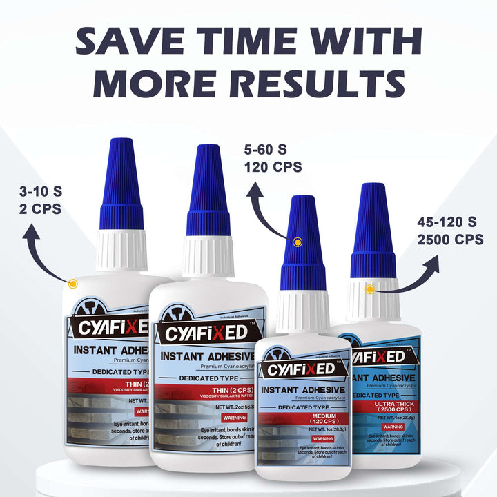 Discover the ultimate adhesive for woodworking projects with CYAFIXED Super Glue