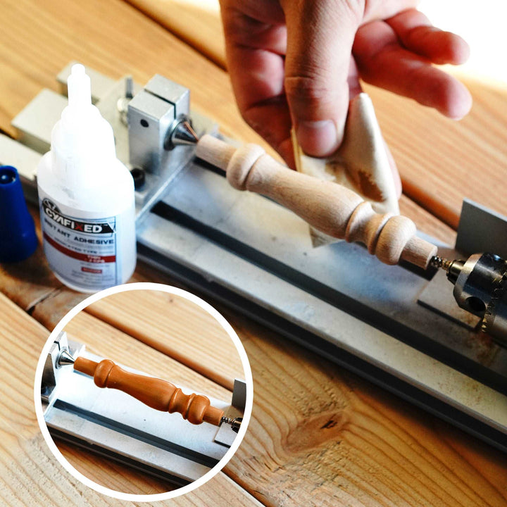 Discover the ultimate adhesive for woodworking projects with CYAFIXED Super Glue