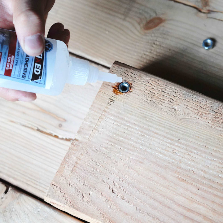 Discover the ultimate adhesive for woodworking projects with CYAFIXED Super Glue