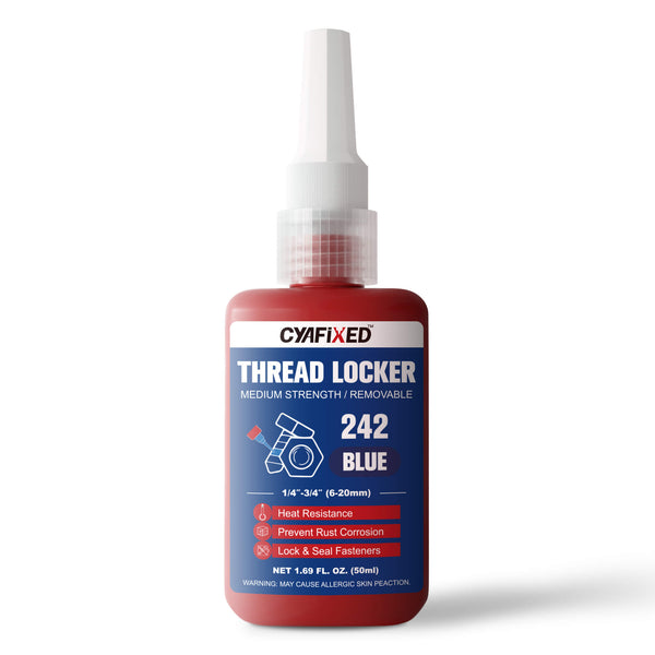 CYAFIXED Threadlocker 242 Blue 50 ml - Medium Strength