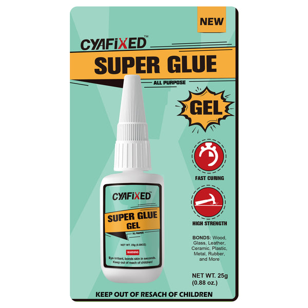 CYAFIXED Super Glue Gel All-Purpose Superglue